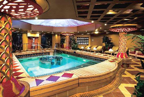 Piscina Hidrotermal del Spa del Noordam 